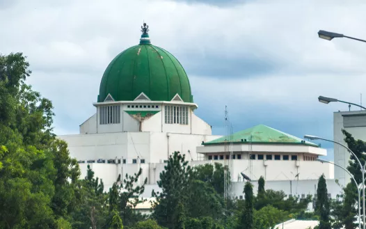 A government building in Nigeria.