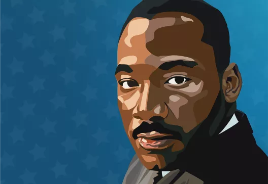 Illustration de MLK Jr.