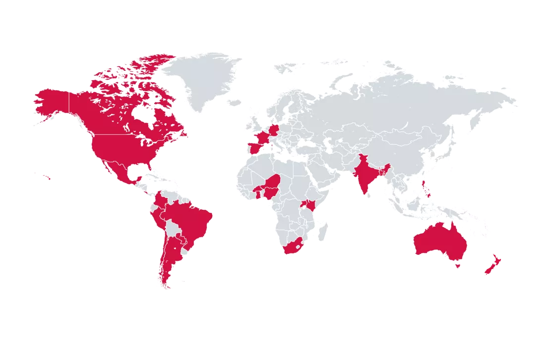 map of atc global presence