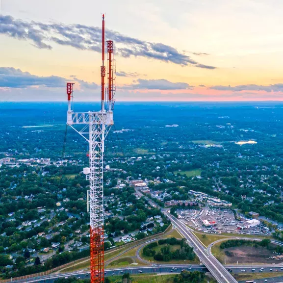 Broadcast tower.