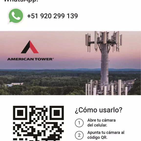 Instructions for using Whatsapp Peru.