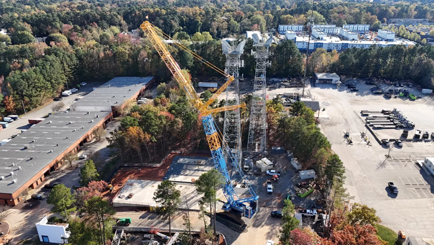 Vertical Construction Edge Data Center in Raleigh, North Carolina