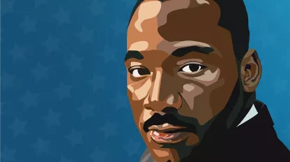 Illustration de MLK Jr.